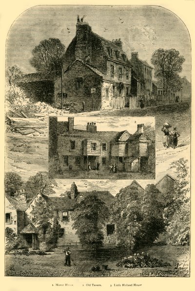 Oud Kensington, ca. 1876 door Unbekannt