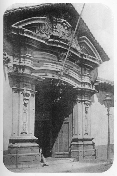 Oud Santiago - Een van de Weinig Overgebleven Huizen, Gebouwd Tijdens de Spaanse Bezetting van 1750-1810, 1911 door Unbekannt