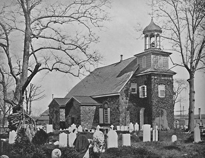 Oude Zweedse Kerk, Wilmington, Del, ca. 1897 door Unbekannt