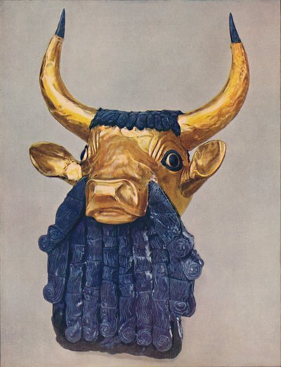 Oudste Bekende Voorbeelden van de Goudsmeedkunst: Meesterwerken van de Sumerische Cultuur, c1935 door Unbekannt