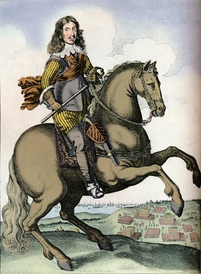 Oliver Cromwell, 1640 door Unbekannt