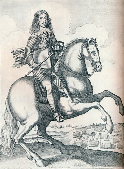 Oliver Cromwell, 1640 door Unbekannt