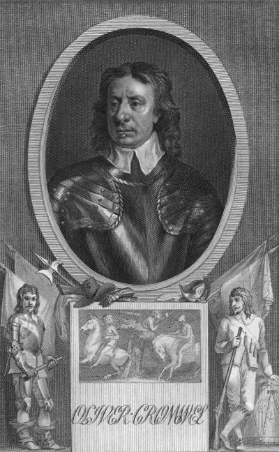 Oliver Cromwell door Unbekannt
