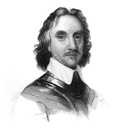 Oliver Cromwell, 17e-eeuwse Engelse soldaat en staatsman door Unbekannt