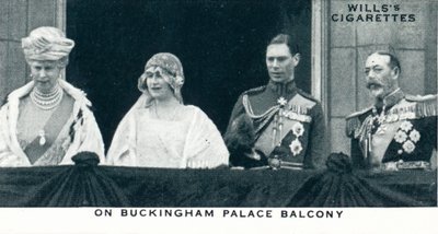 Op het Balkon van Buckingham Palace door Unbekannt