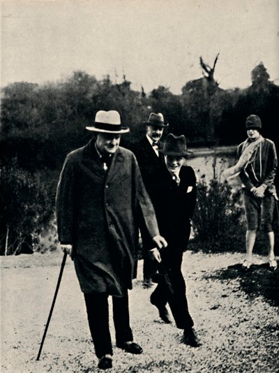 Op vakantie met zijn zoon in Italië, 1920s, 1945 door Unbekannt