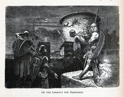 Op de uitkijk voor Noormannen, 1882 door Unbekannt
