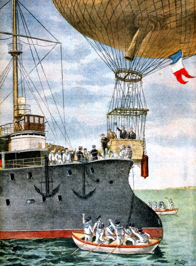 Op de Open Zee, 1901 door Unbekannt