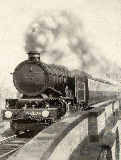 Op de route van de Cornish Riviera, Limited. Een sneltrein op de Great Western-lijn, 1935-36 door Unbekannt