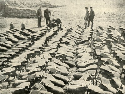 Een nacht rantsoenen voor een bommenwerpereskader, 1919 door Unbekannt