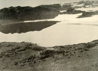 Open water bij Green Lake in de zomer, 1908, 1909 door Unbekannt