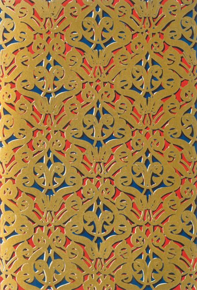 Ornament in deuropening bij de ingang van de Ventana, Hal van de Twee Zusters, 1907 door Unbekannt