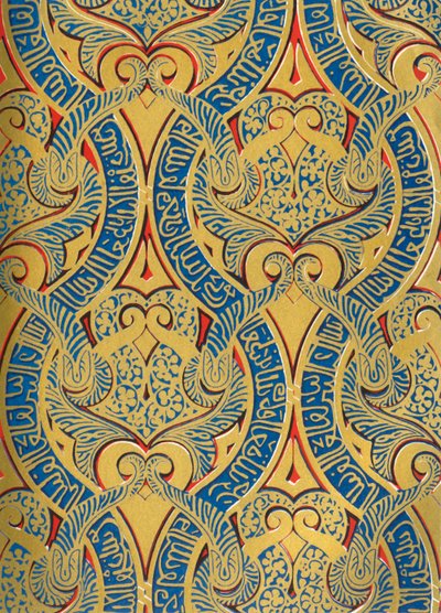 Ornament in panelen op de muur, Hal van Ambassadeurs, 1907 door Unbekannt
