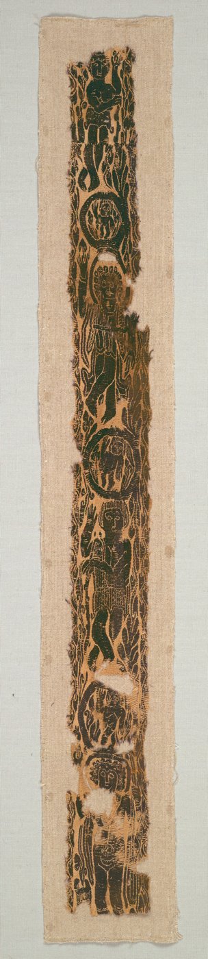 Ornamentale Schouderband van een Tuniek, 600-650 door Unbekannt