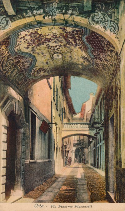 Orta - Via Giaccomo Giovanetti door Unbekannt