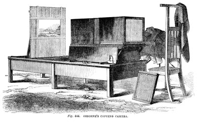 Osbornes kopieerapparaat, 1866 door Unbekannt
