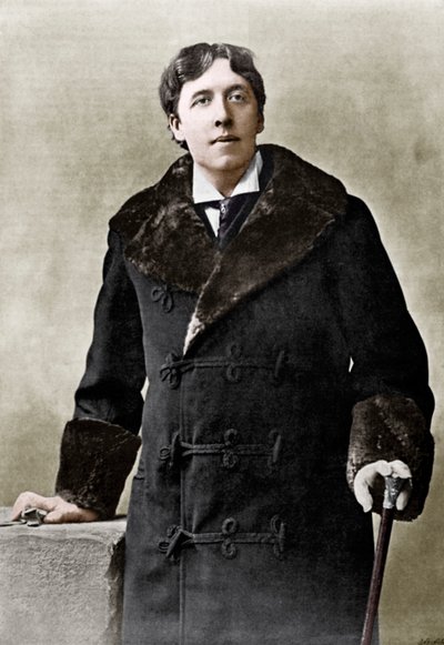 Oscar Wilde, Ierse schrijver, humorist en toneelschrijver door Unbekannt