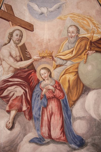 Onze-Lieve-Vrouw van Tenhemelopneming kerk. Maria