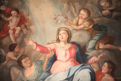 Onze-Lieve-Vrouw van Tenhemelopneming kerk. Maria