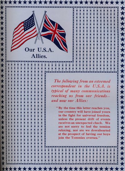 Onze Amerikaanse Bondgenoten, 1917 door Unbekannt