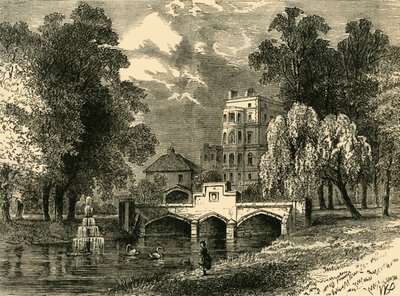 Uitlaat van Westbourne, ca. 1876 door Unbekannt