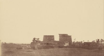 Overzicht van het Paleis van Karnak door Unbekannt