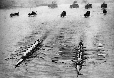 Oxford en Cambridge Bootrace, Londen, 1926-1927 door Unbekannt