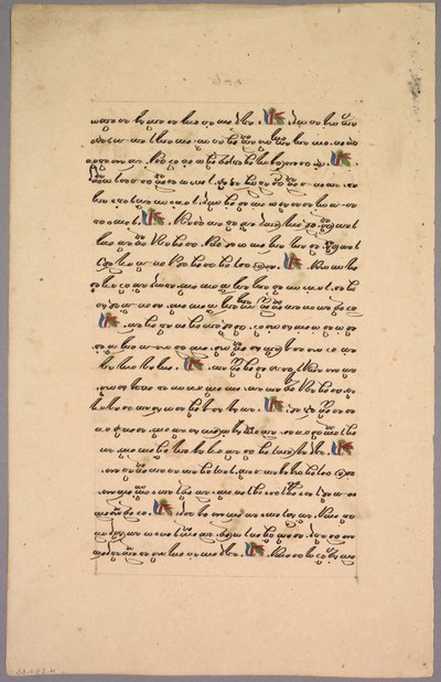 Pagina uit Ramayana, 1800s door Unbekannt