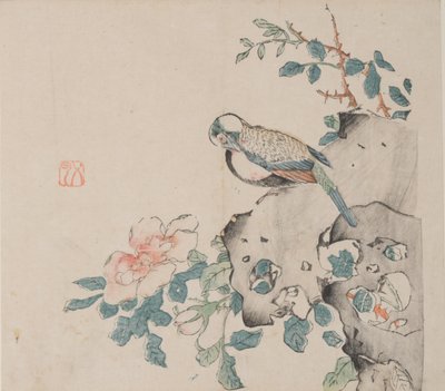 Pagina uit Shi Zhu Zhai door Unbekannt