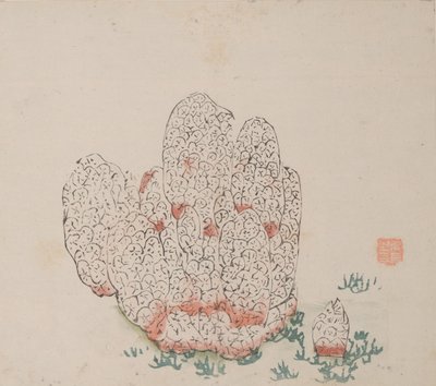 Pagina uit Shi Zhu Zhai door Unbekannt