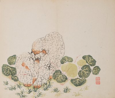 Pagina uit Shi Zhu Zhai door Unbekannt