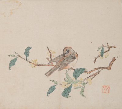 Pagina uit Shi Zhu Zhai door Unbekannt