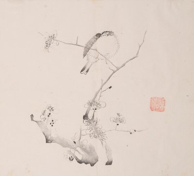 Pagina uit Shi Zhu Zhai door Unbekannt