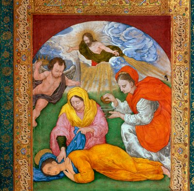 Schilderij van het martelaarschap van St. Cecilia, 3e eeuw door Unbekannt