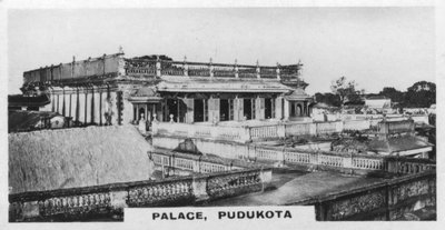 Paleis, Pudukottai, Tamil Nadu, India door Unbekannt