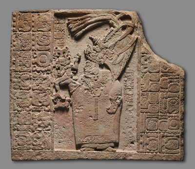 Paneel met koninklijke vrouw, c. 795 door Unbekannt