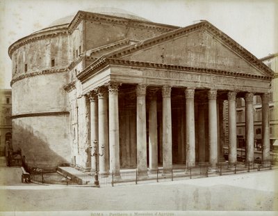 Pantheon, Rome, Italië, eind 19e of begin 20e eeuw door Unbekannt