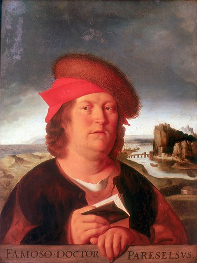 Paracelsus Aracelsus, Zwitsers-Duitse arts en alchemist door Unbekannt