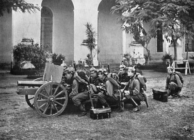 Paraguayaanse artillerie, Paraguay, 1911 door Unbekannt