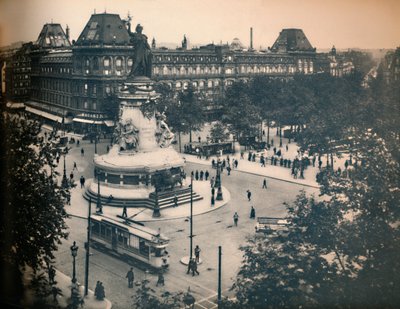 Parijs - La Place De La République - LL, ca. 1910 door Unbekannt