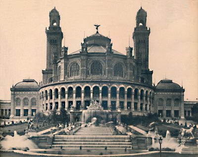 Parijs. - Het Palais Du Trocadéro. - ND, c1910 door Unbekannt
