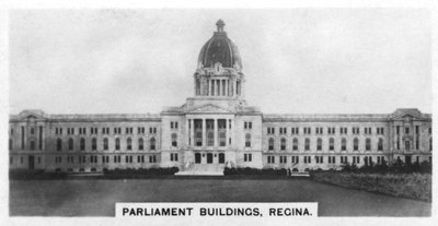 Parlementsgebouwen, Regina, Saskatchewan, Canada, ca. 1920s door Unbekannt
