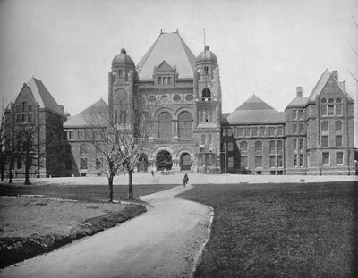 Parlementsgebouwen, Toronto, Canada, c1897 door Unbekannt