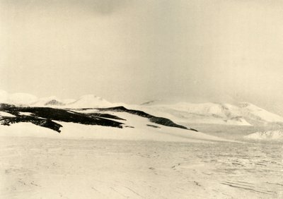 Deel van Queen Alexandra Range 1500 Voet Op De Gletsjer, ca. 1908, 1909 door Unbekannt