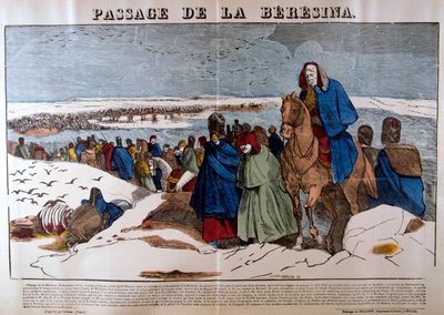 Oversteek van de Berezina, 28 november 1812, 19e eeuw door Unbekannt