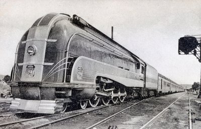 Passagierstrein, Pullman van de Pacific Union, Amerika, 20e eeuw door Unbekannt