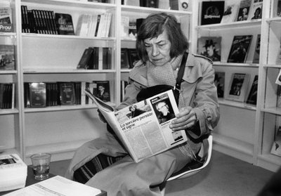 Patricia Highsmith door Unbekannt