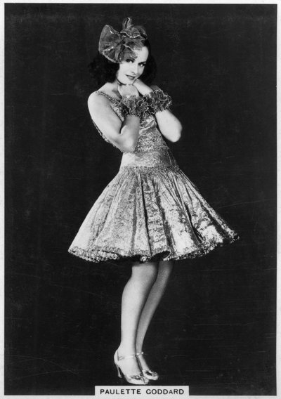 Paulette Goddard, Amerikaanse film- en theateractrice, 1938 door Unbekannt