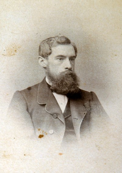Pavel Tretyakov, Russische kunstmecenas, verzamelaar en galerieoprichter, 1865 door Unbekannt