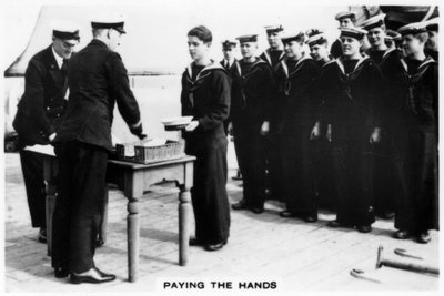 Betaling van de handen, 1937 door Unbekannt
